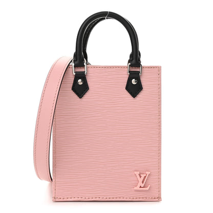 Louis Vuitton Epi Petit Sac Plat Rose Ballerine 1 of 9