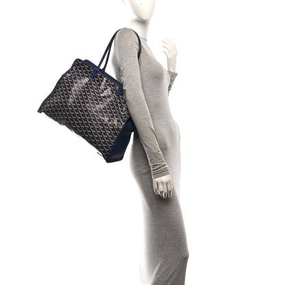 Goyard Goyardine Sac Hardy Pet Carrier PM Navy 2 of 12