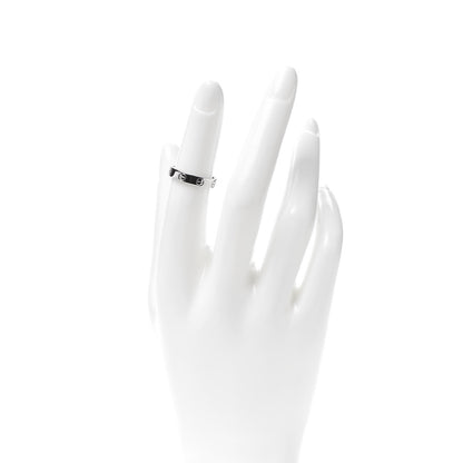 Cartier 18K White Gold 3.5mm LOVE Wedding Band Ring 49 4.75 2 of 4