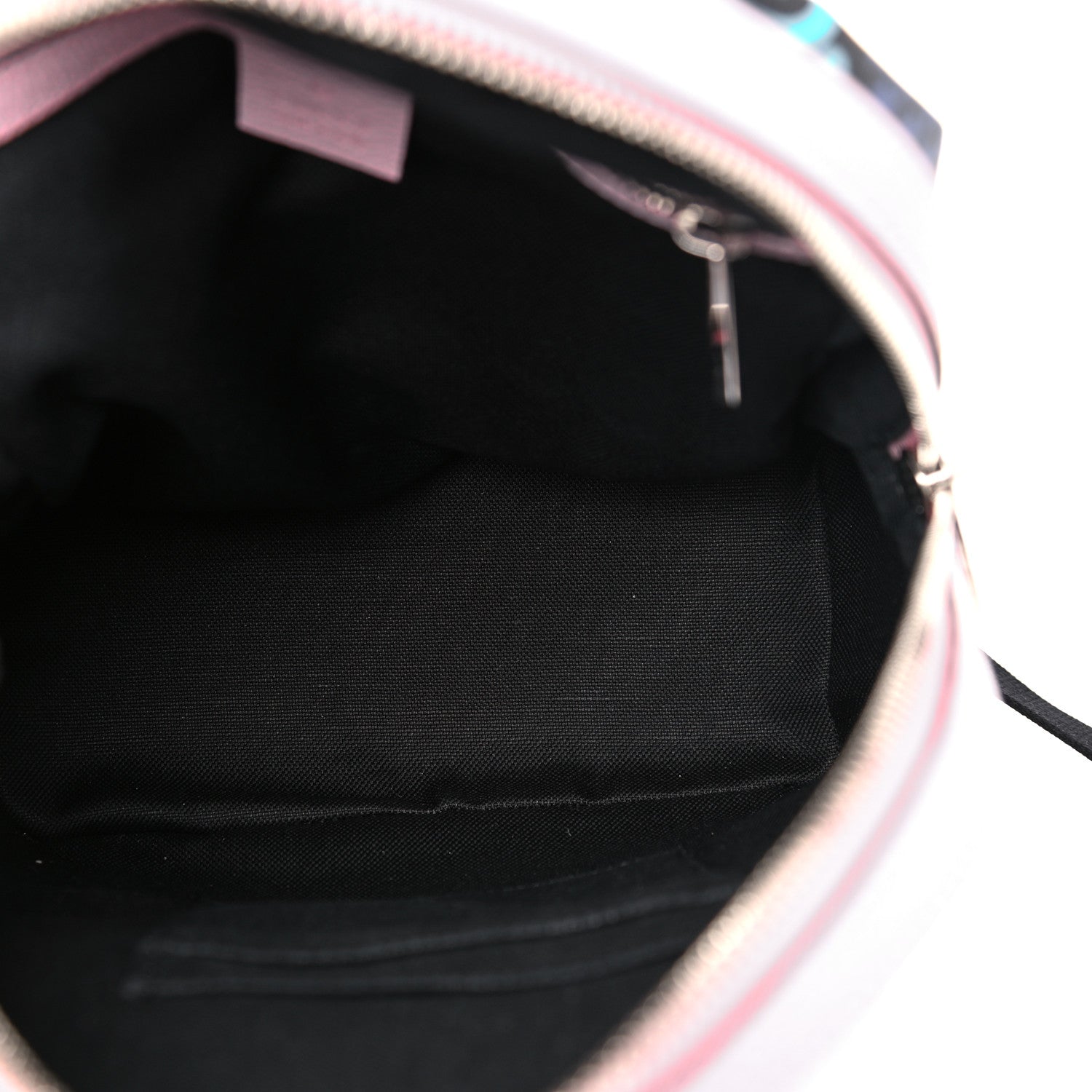 Gucci GG Supreme Monogram Psychedelic Small Day Backpack Black Multicolor Sugar Pink 4 of 10