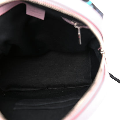 Gucci GG Supreme Monogram Psychedelic Small Day Backpack Black Multicolor Sugar Pink 4 of 10