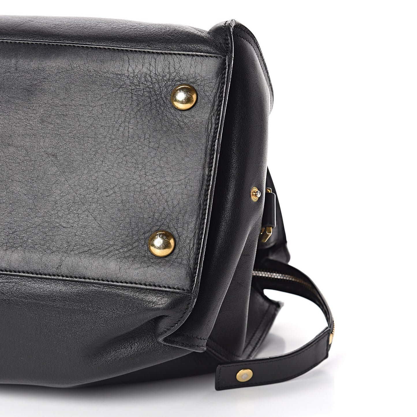 Calfskin Medium Classic Y Cabas Black