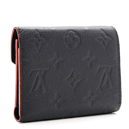 Louis Vuitton Empreinte Victorine Wallet Marine Rouge 4 of 8