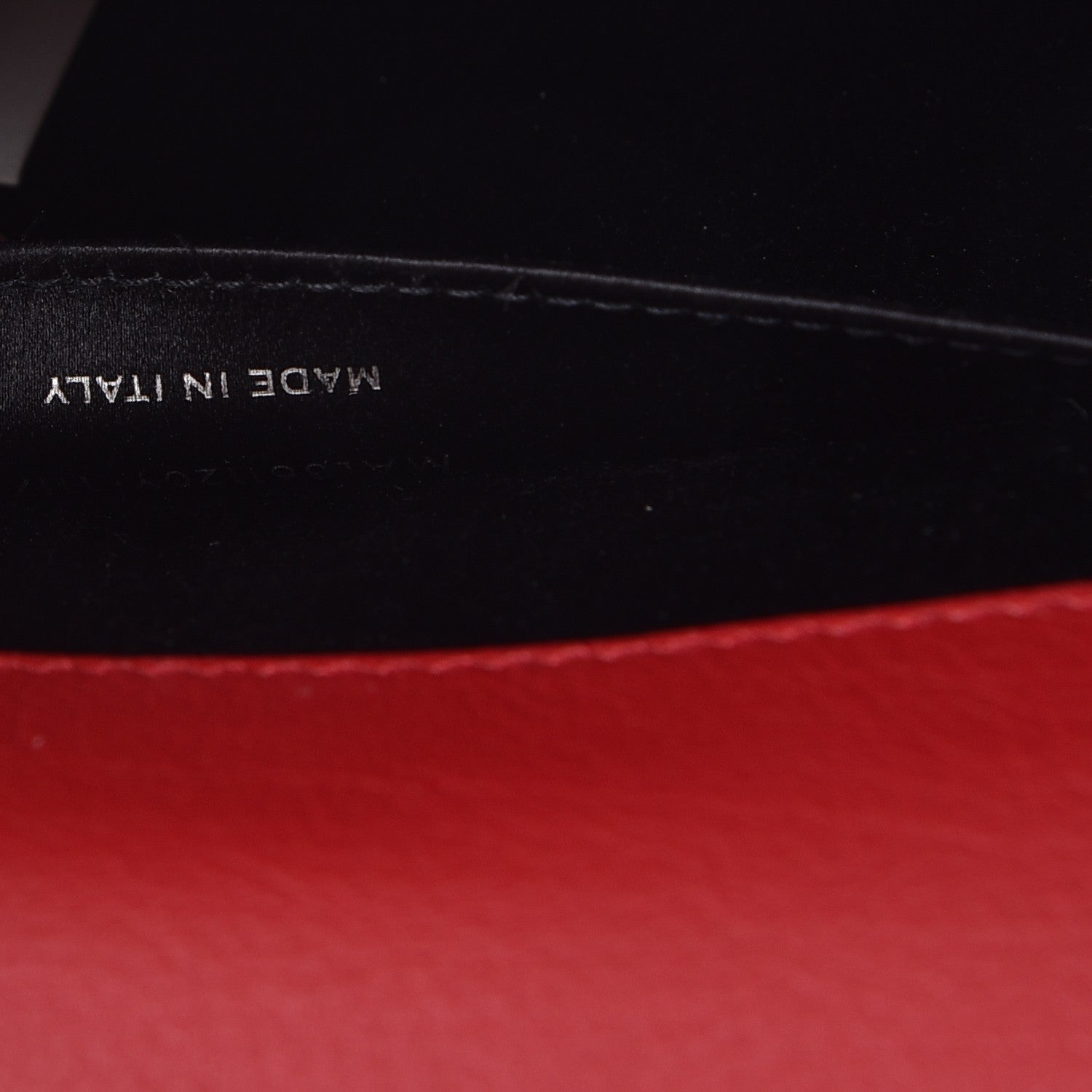 Saint Laurent Calfskin Monogram Large Belle De Jour Clutch Red 7 of 7