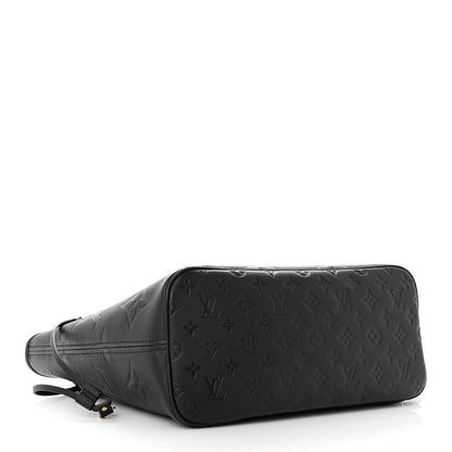 Louis Vuitton Empreinte Monogram Giant Neverfull MM Black 5 of 11