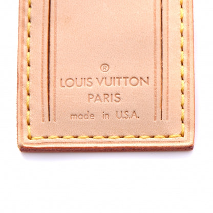 Louis Vuitton Vachetta Leather Luggage Tag 4 of 4