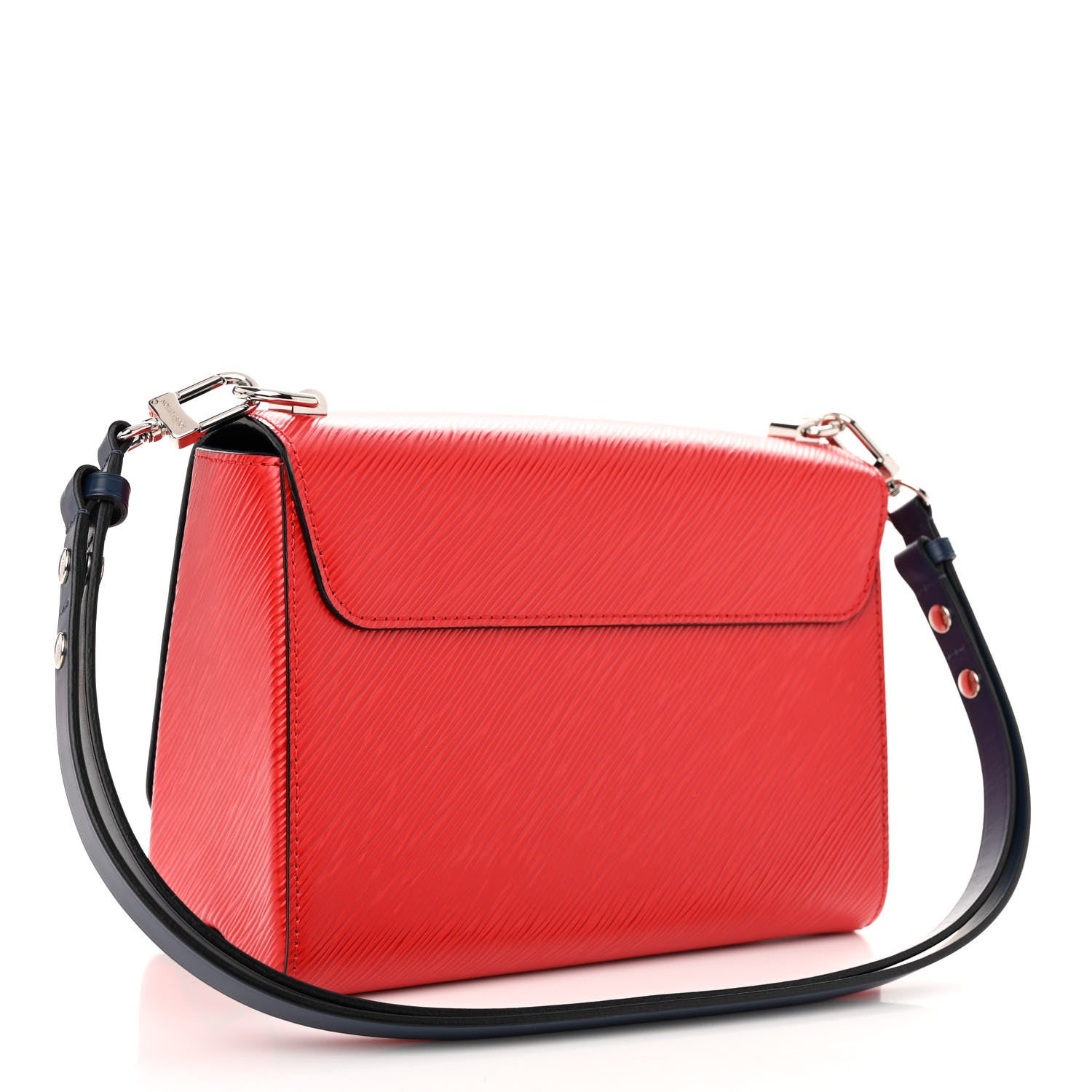 Louis Vuitton Epi Twist Top Handle Shoulder Bag MM Coquelicot 3 of 9