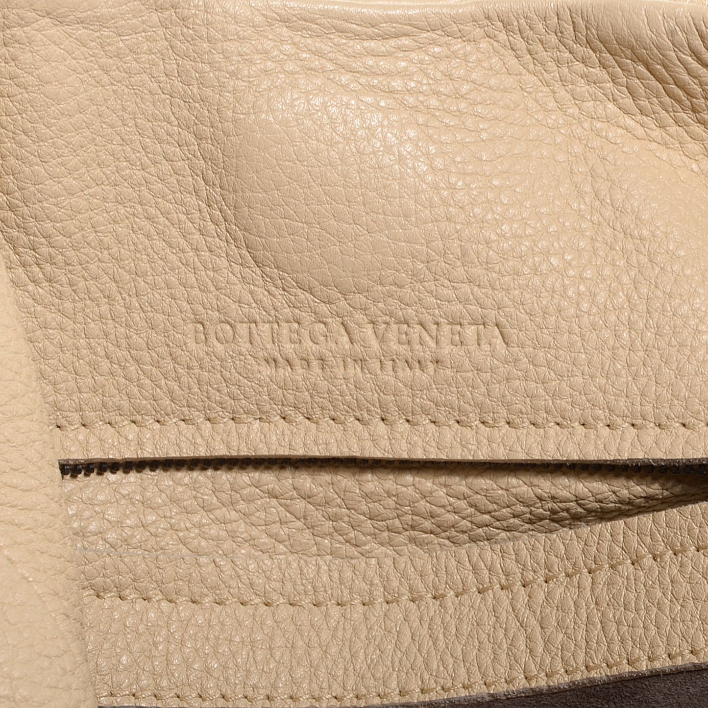 Cervo Deerskin Large Hobo Alabastre