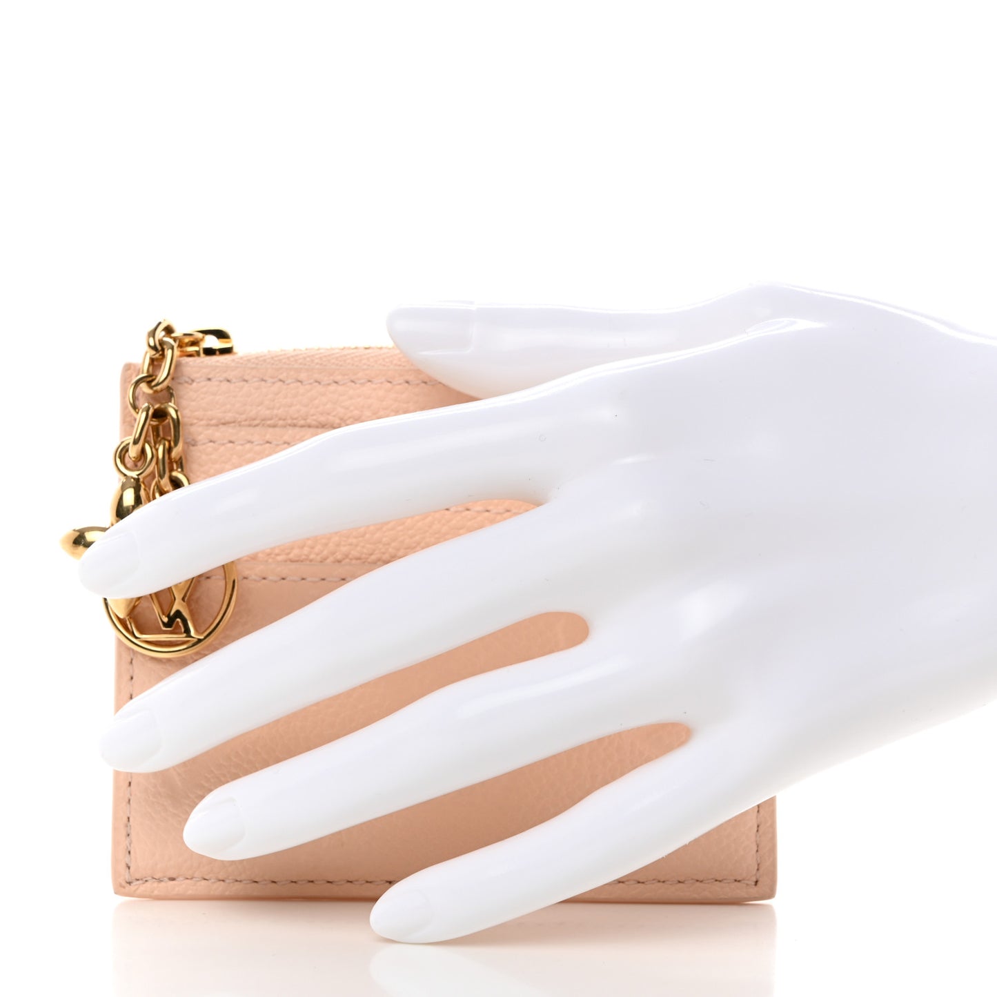 Empreinte LV Charms Card Holder Chamallow Pink