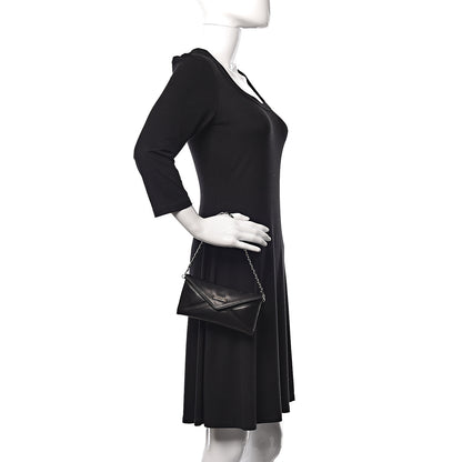 Chanel Lambskin Envelope 31 Rue Cambon Chain Clutch Black 2 of 16