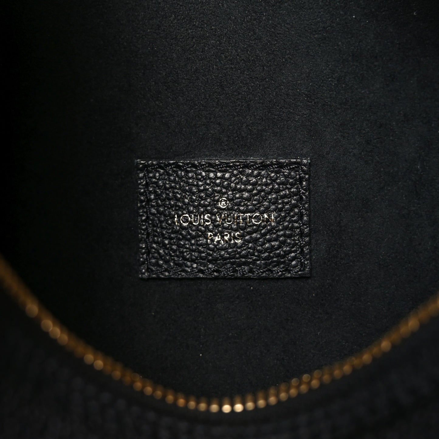 Empreinte Monogram Giant Loop Hobo Black