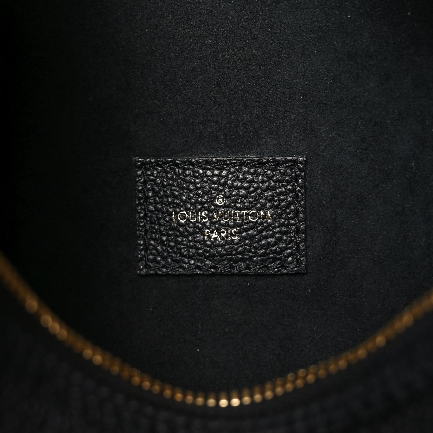 Louis Vuitton Empreinte Monogram Giant Loop Hobo Black 7 of 10
