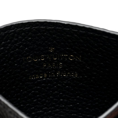 Louis Vuitton Empreinte Monogram LV Charms Card Holder Black 6 of 7