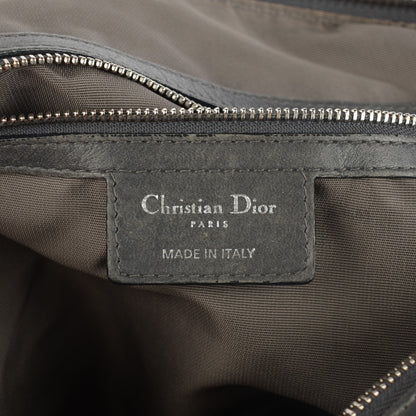 Christian Dior Lambskin Cannage Medium Granville Tote Grey 6 of 9