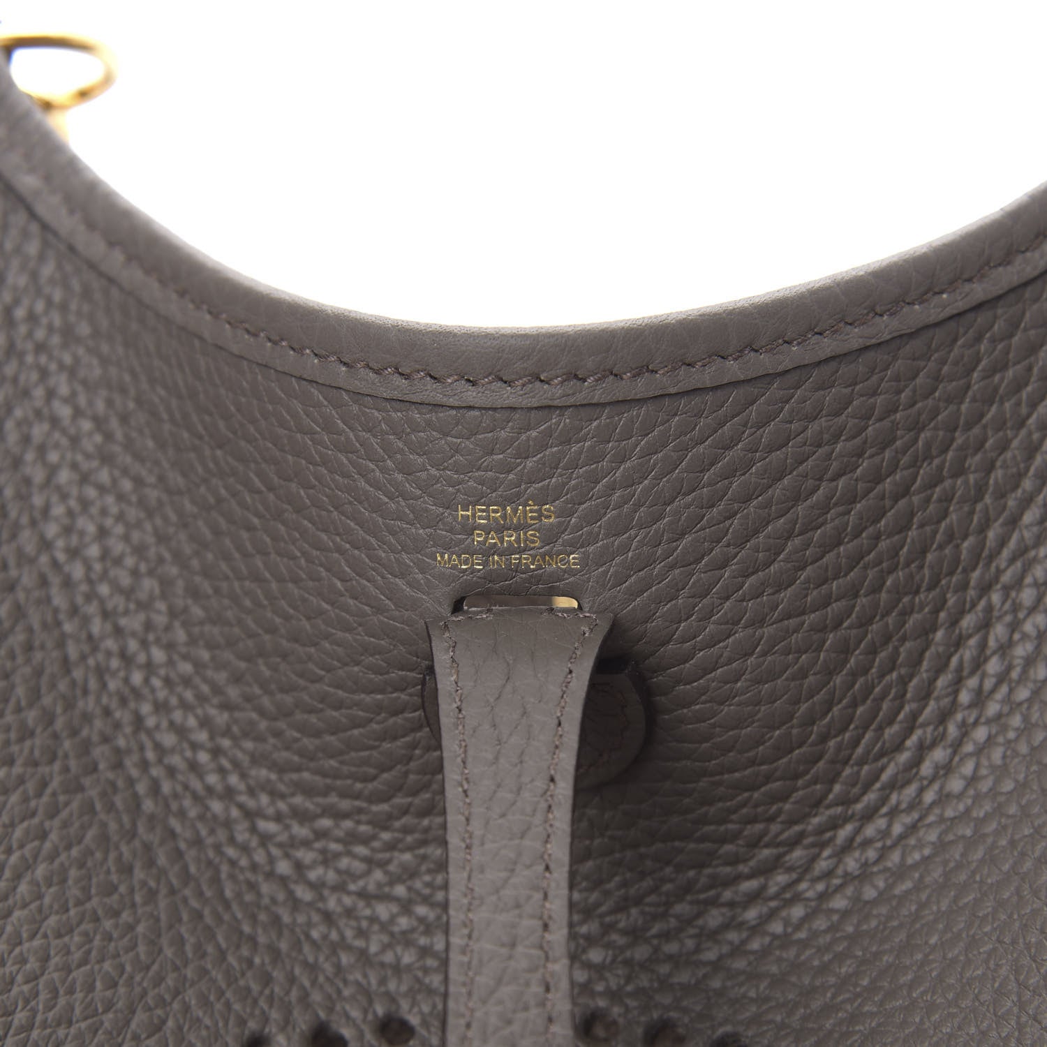 Hermes Taurillon Clemence Evelyne TPM Etain 6 of 11