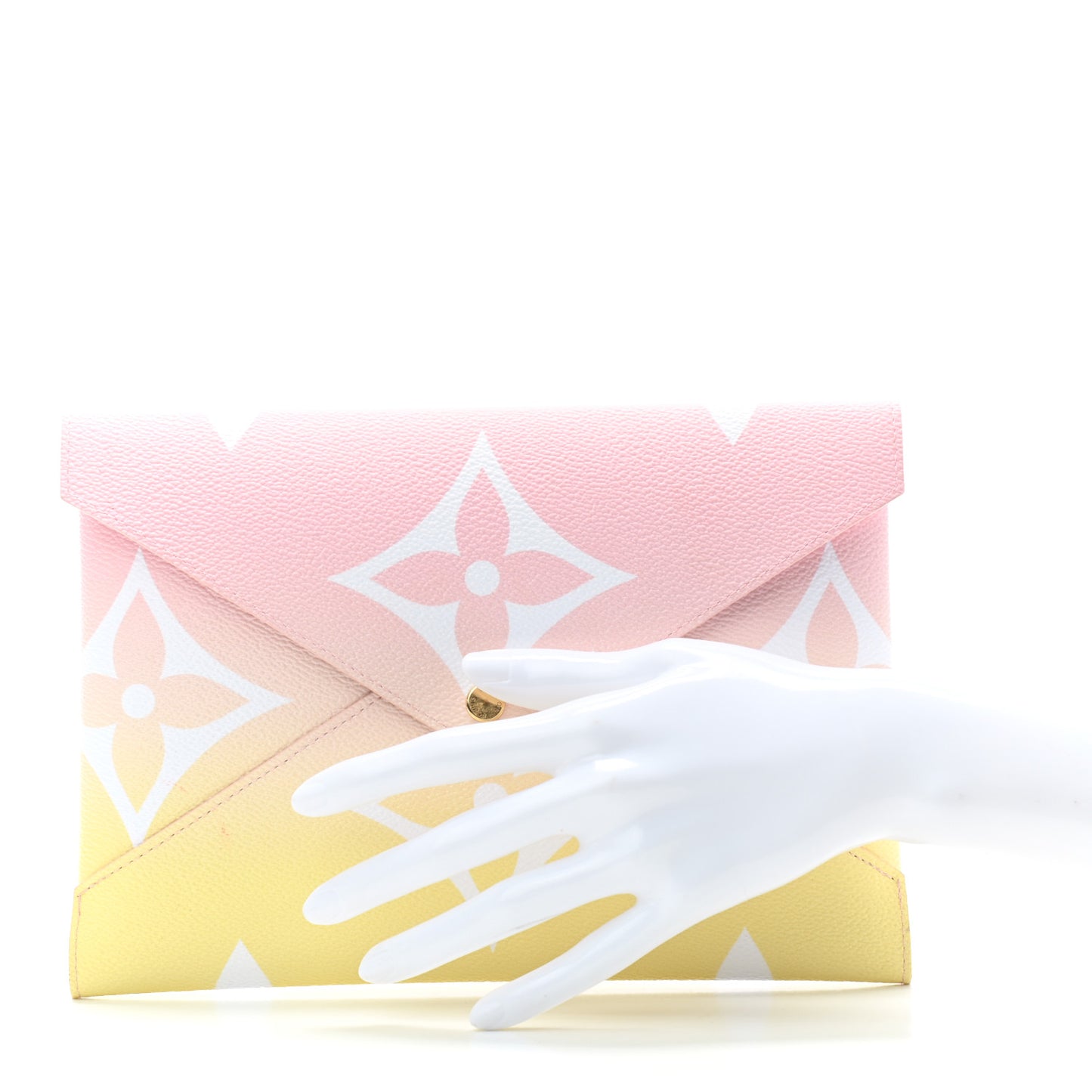 Monogram Giant By The Pool Large Kirigami Pochette Pink