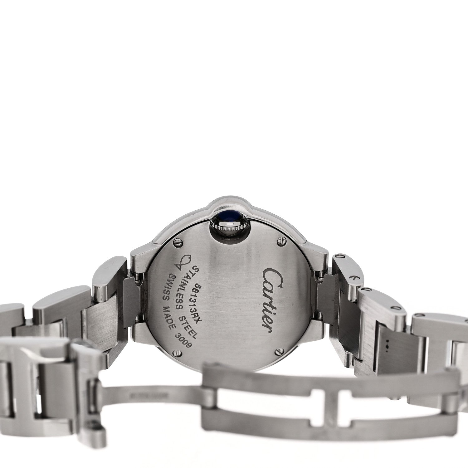 Cartier Stainless Steel 28mm Ballon Bleu De Cartier Quartz Watch 4 of 4