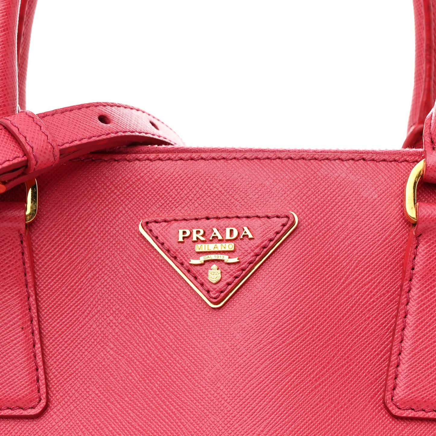 Saffiano Medium Galleria Double Zip Tote Peonia