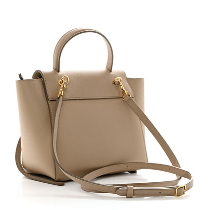 Celine Grained Calfskin Nano Belt Bag Light Taupe 3 of 11