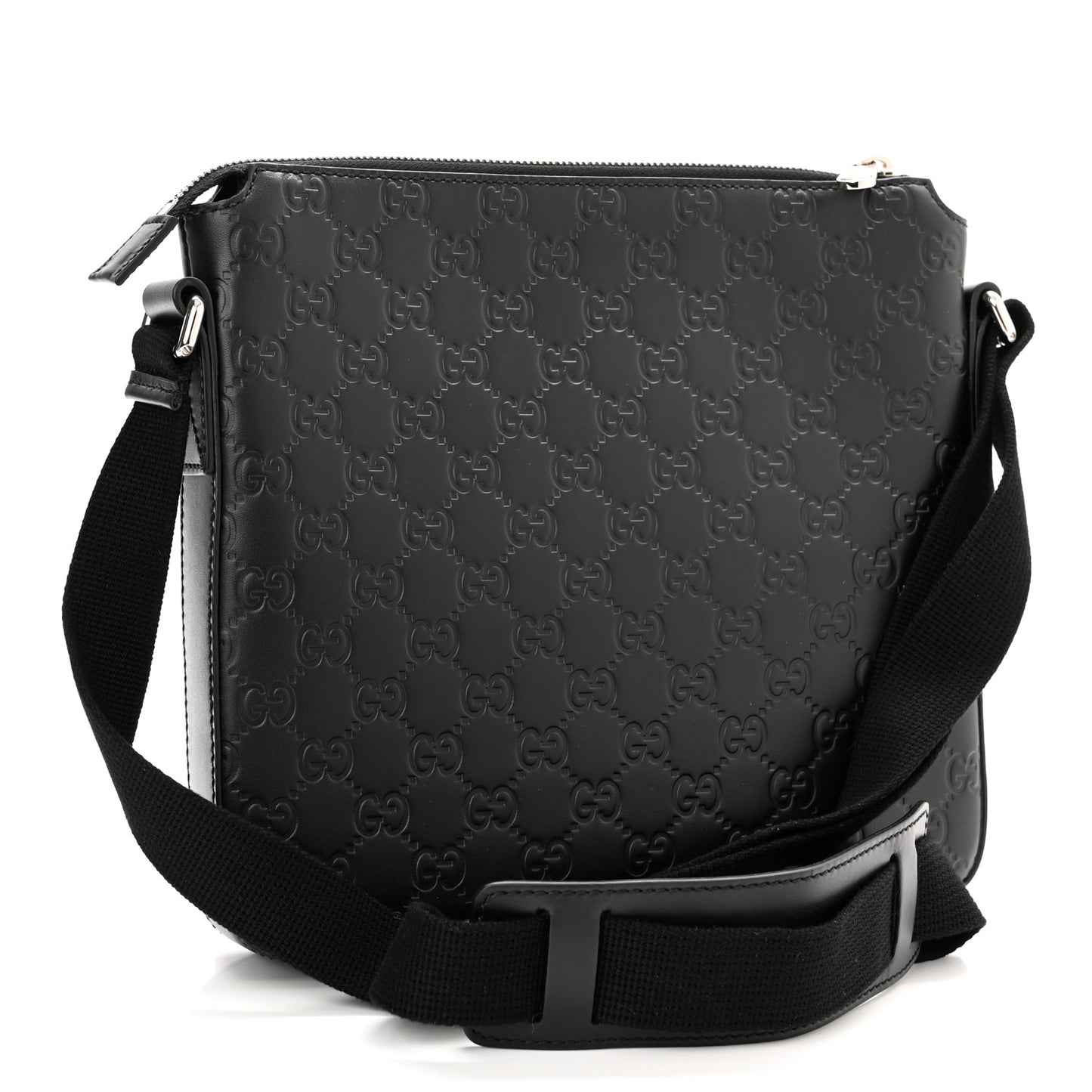 Guccissima Signature Small Messenger Bag Black