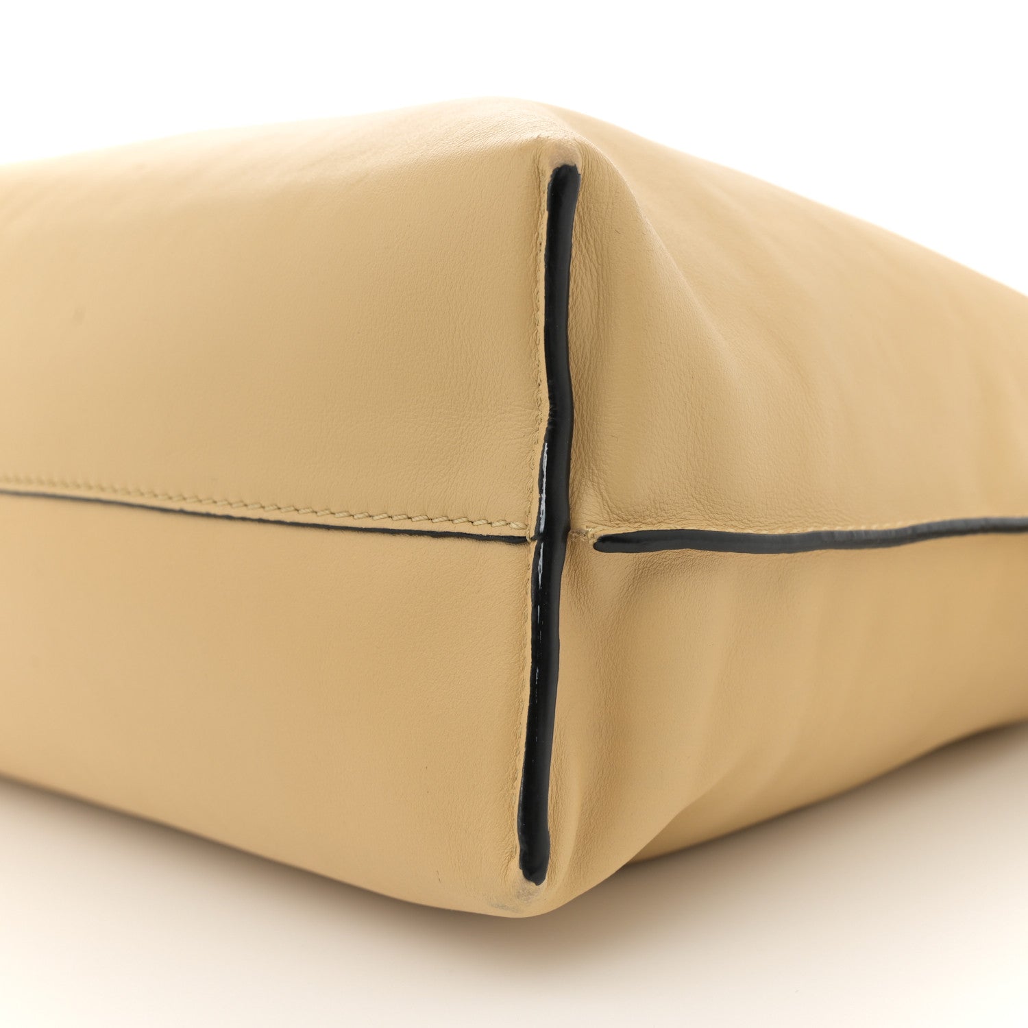 Loewe Nappa Flamenco Knot Clutch Dark Butter 10 of 12