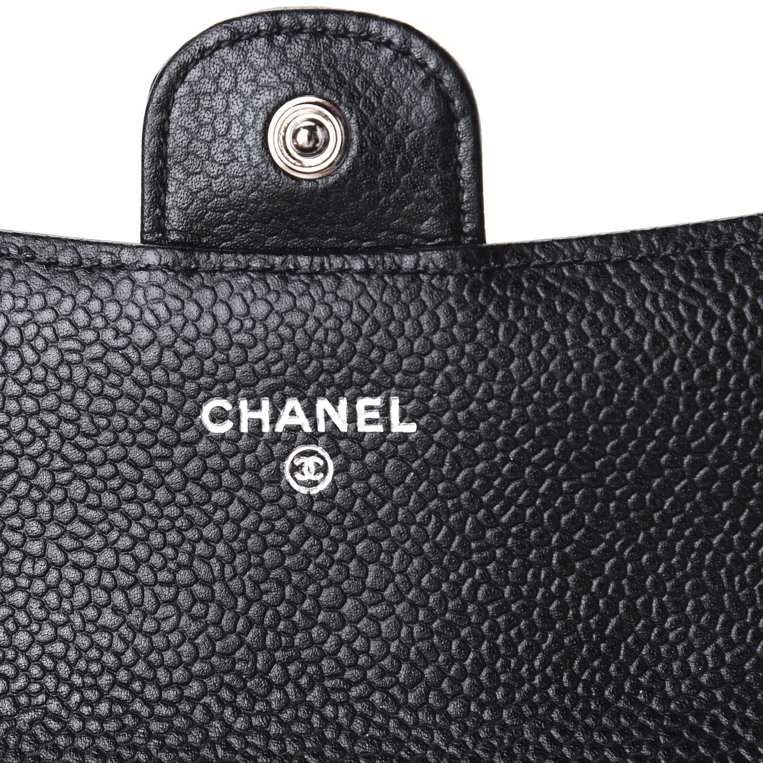 Chanel Caviar Quilted Large Flap Wallet Black 8 of 12
