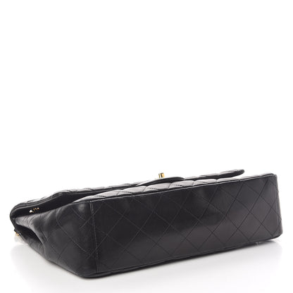 Chanel Lambskin Quilted Maxi Single Flap Black 4 of 23