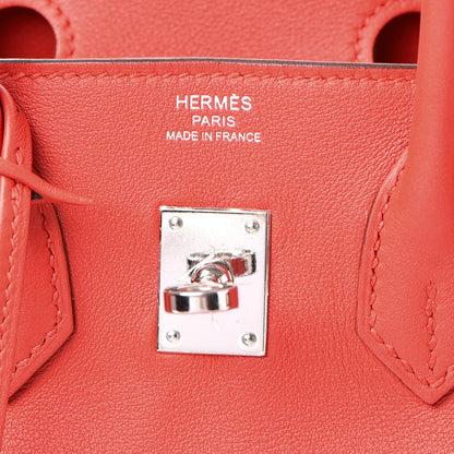 Hermes Swift Birkin 25 Rouge Tomate 23 of 38