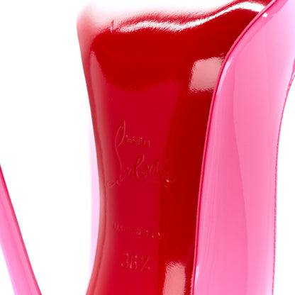 Christian Louboutin Patent So Kate 120 Pumps 36.5 Shocking Pink 6 of 8