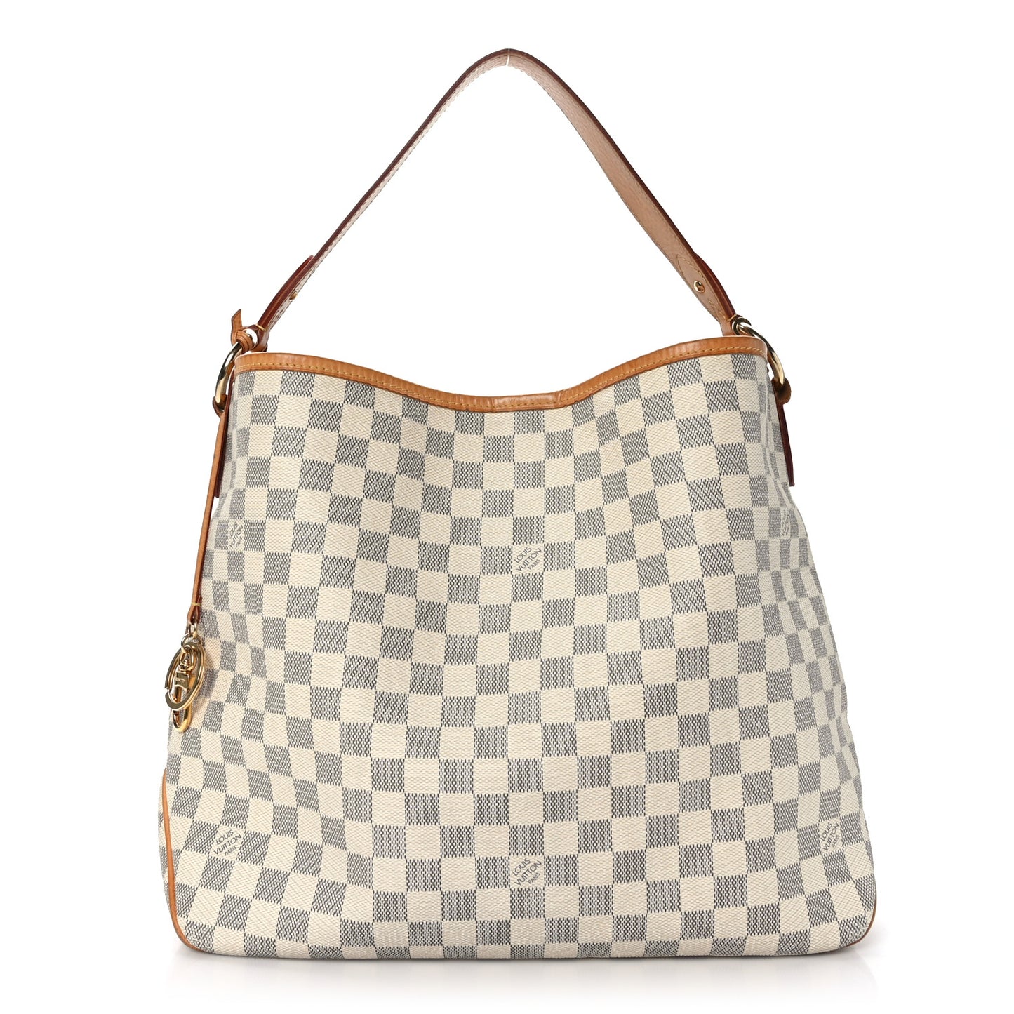 Damier Azur Delightful MM Rose Ballerine