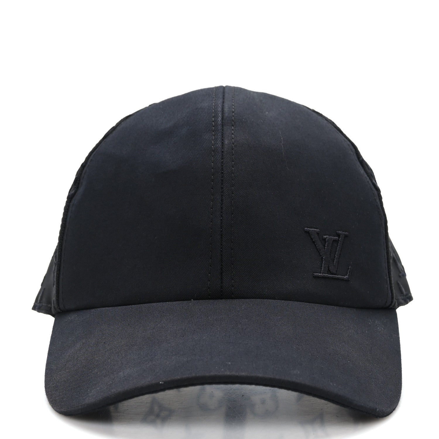 Louis Vuitton Monogram Mesh Cotton Cap M Black 2 of 7