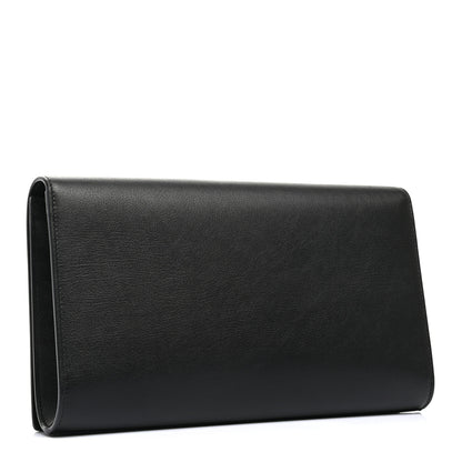 Saint Laurent Calfskin Monogram Large Belle De Jour Clutch Black 3 of 6
