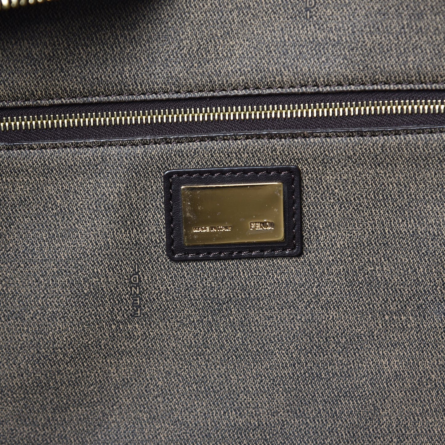 Zucca Spalmati Medium Roll Tote Tobacco Moro