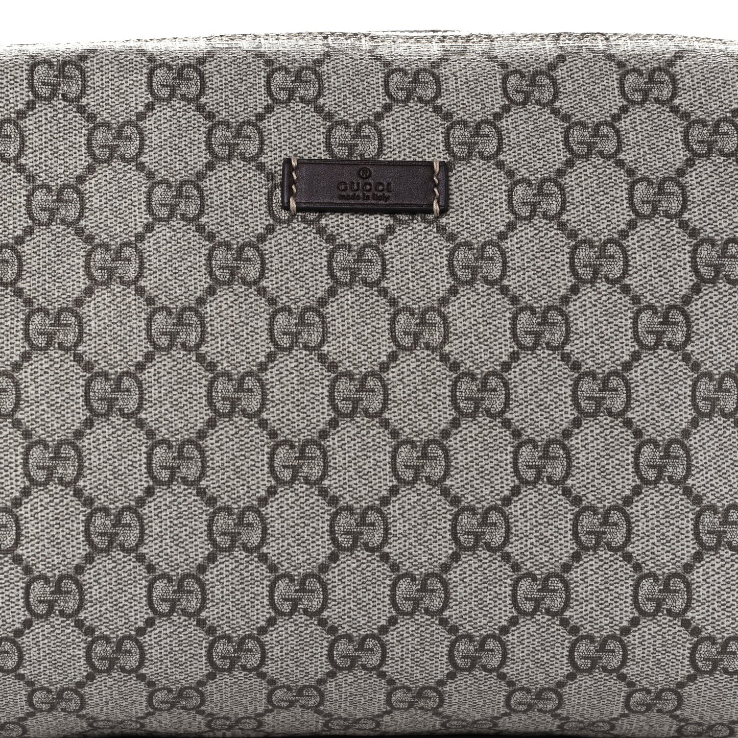 GG Plus Monogram Large Toiletry Case Brown