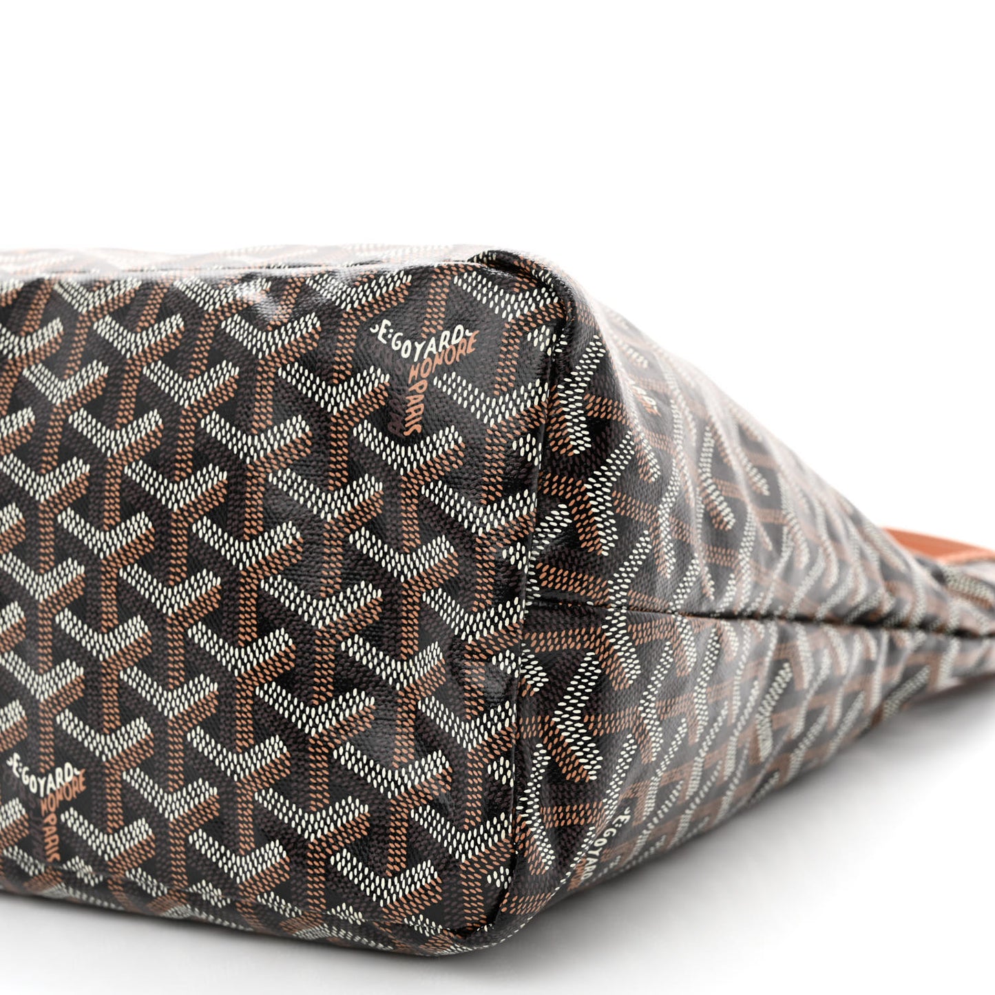 Goyardine Boheme Hobo Black Gold