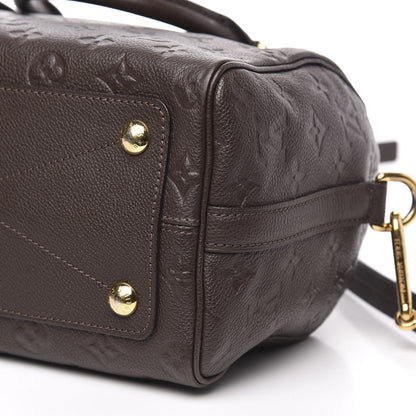 Louis Vuitton Empreinte Speedy Bandouliere 25 Chocolate 9 of 10