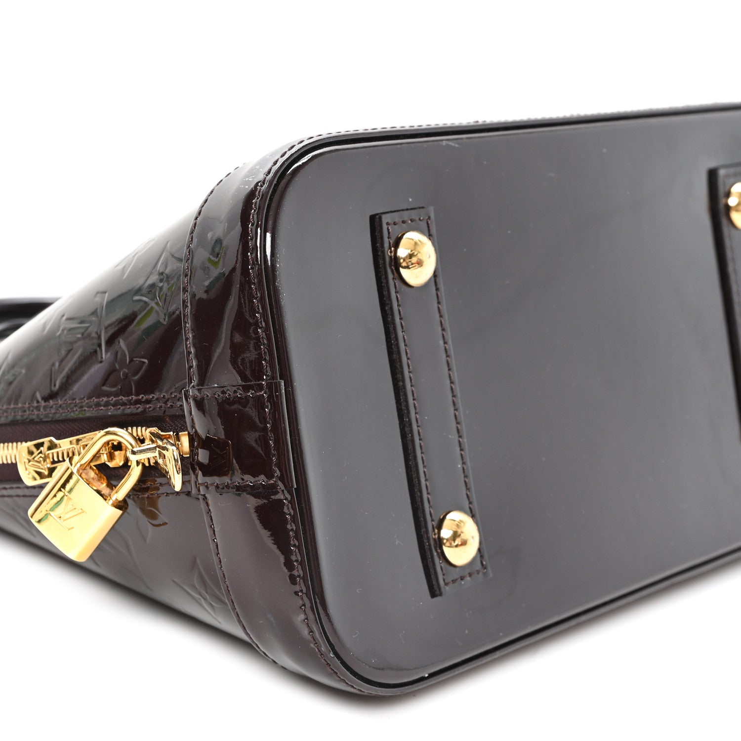 Louis Vuitton Vernis Alma PM Amarante 9 of 11