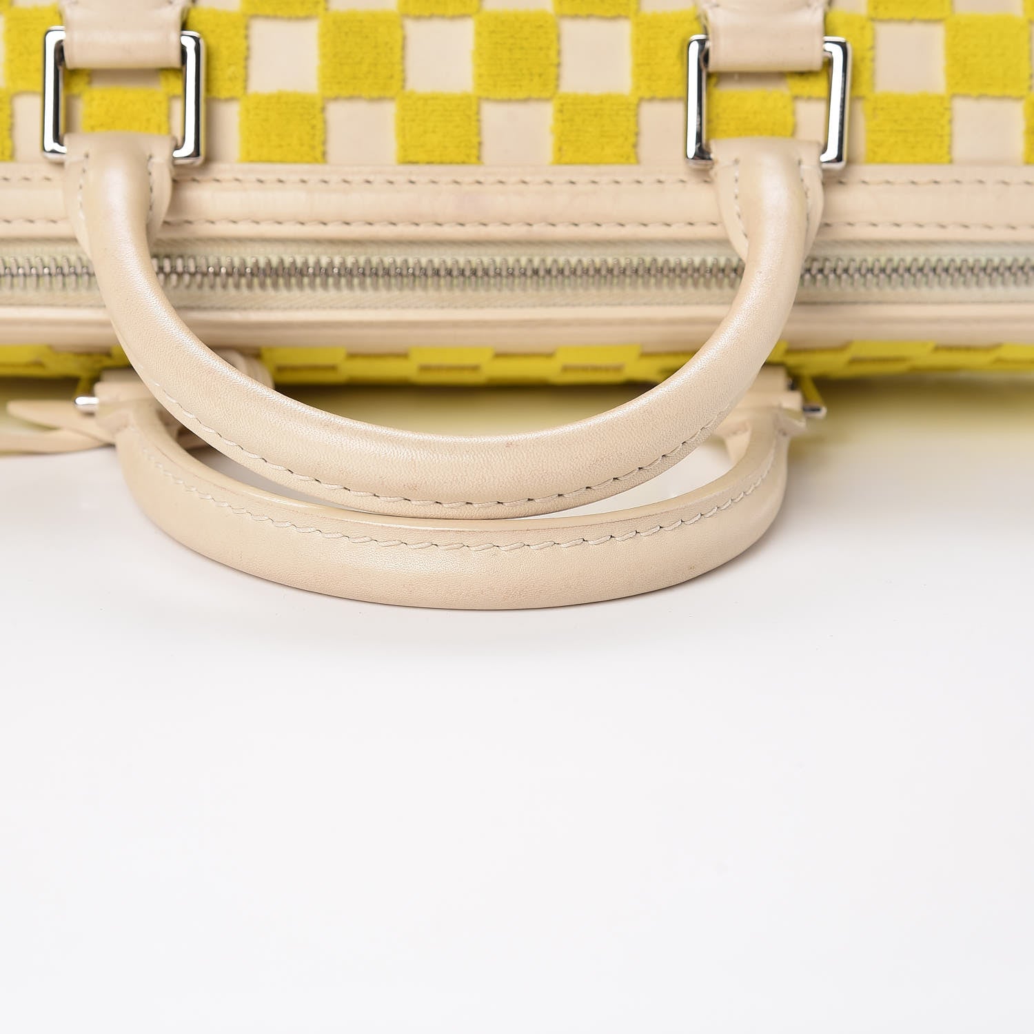 Louis Vuitton Damier Cubic Speedy East West Yellow 21 of 33