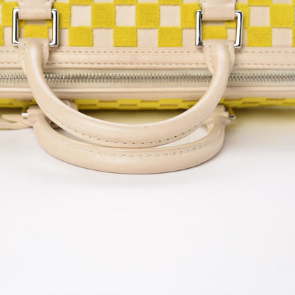 Louis Vuitton Damier Cubic Speedy East West Yellow 21 of 33