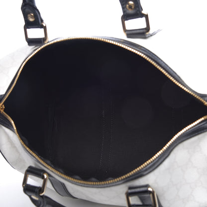 Gucci GG Plus Monogram Medium Joy Boston White Black 7 of 9