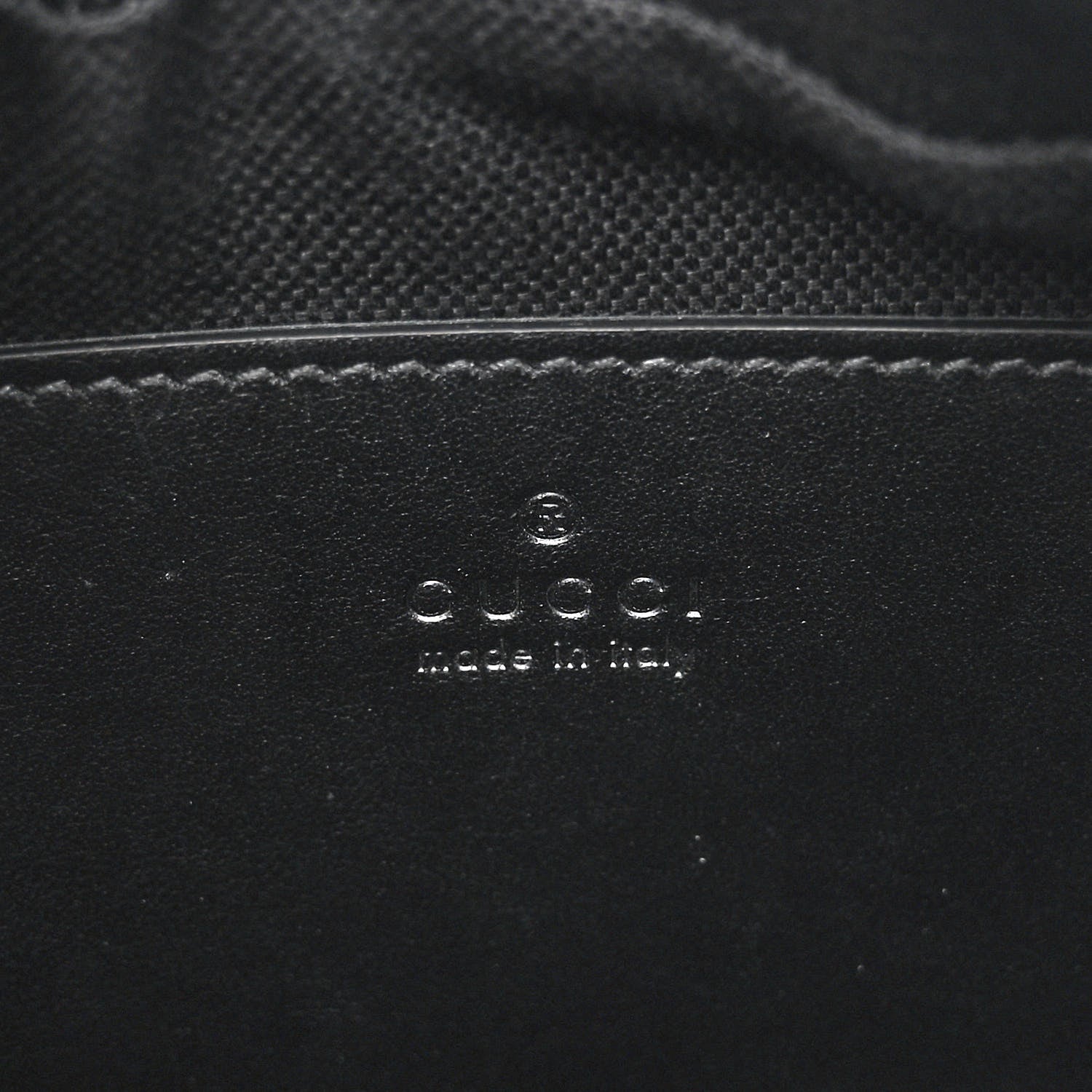 Gucci Calfskin Matelasse Monochrome Small GG Marmont Chain Shoulder Bag Black 6 of 10