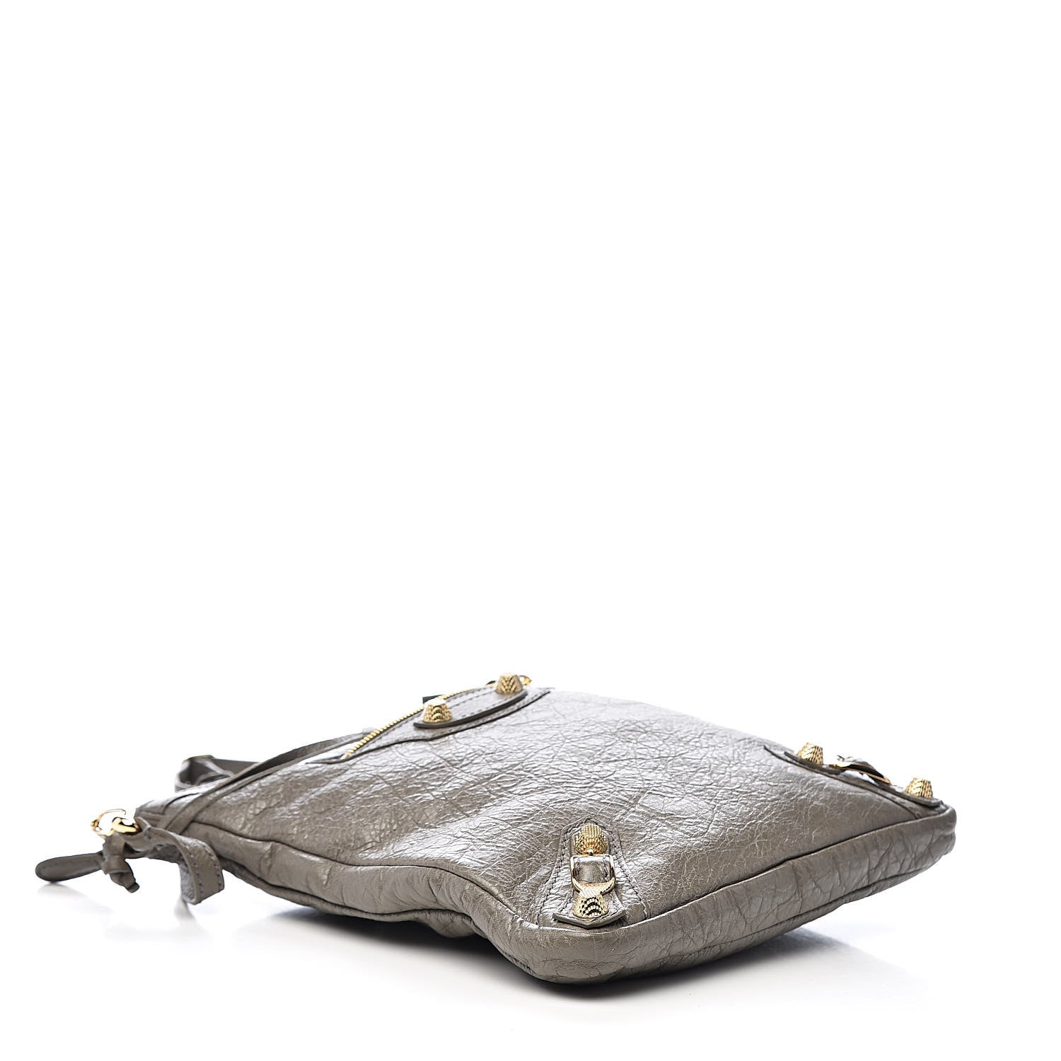 Balenciaga Agneau Giant 12 Gold Hardware Flat Crossbody Beige Liege 4 of 10