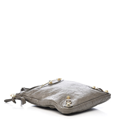 Balenciaga Agneau Giant 12 Gold Hardware Flat Crossbody Beige Liege 4 of 10