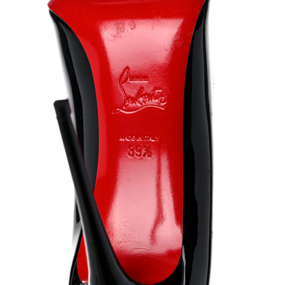 Christian Louboutin Patent So Kate 120 Pumps 38 Black 6 of 11