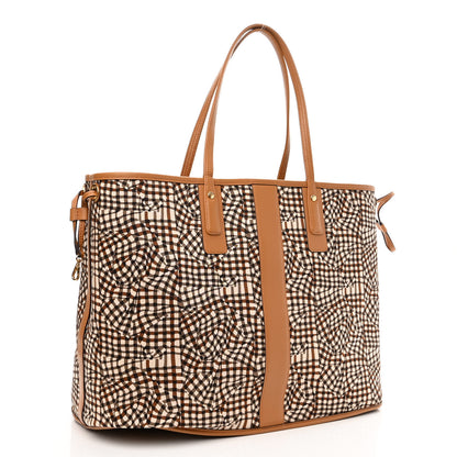 MCM Visetos Large Liz Reversible Shopper Tote Cognac 6 of 16