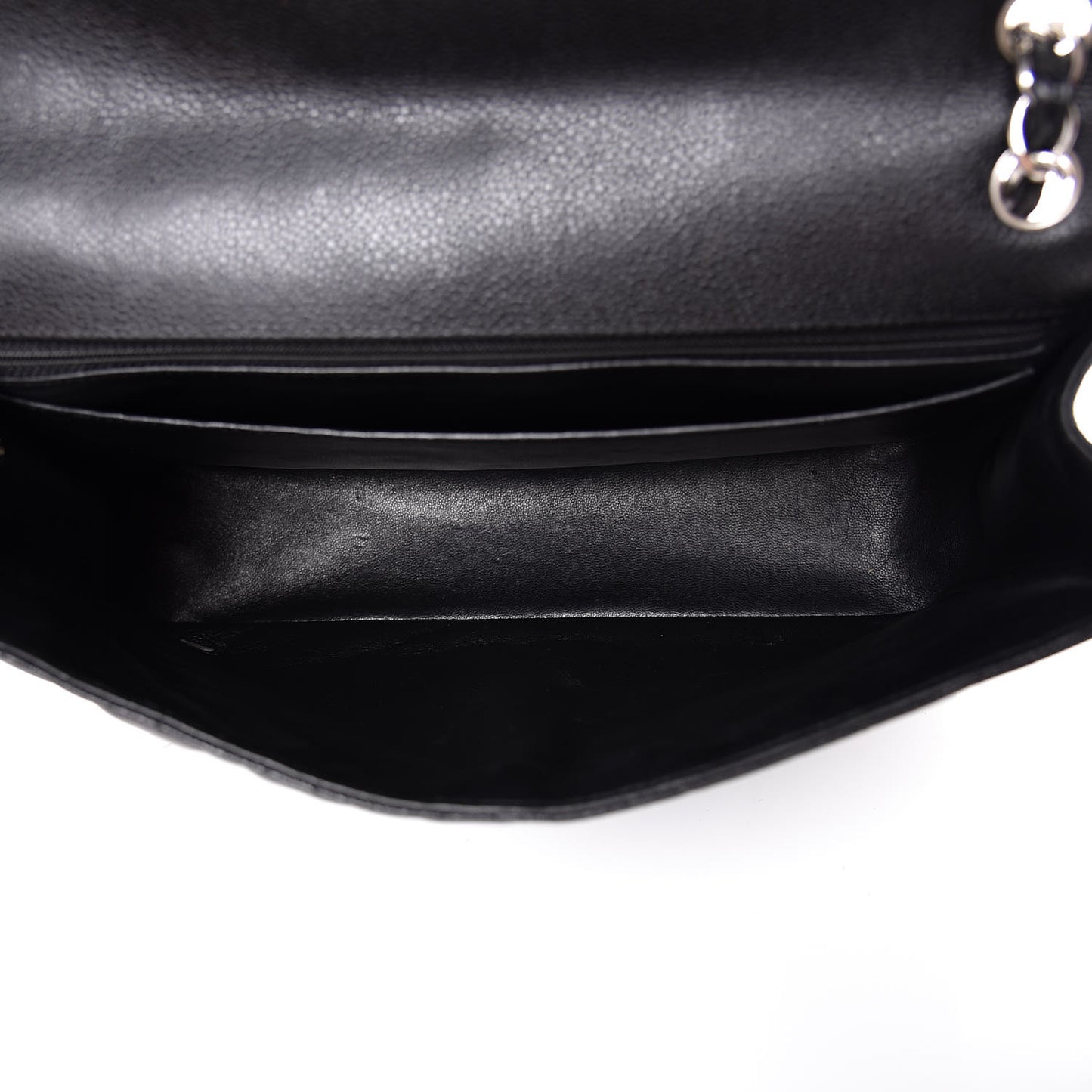 Caviar Quilted Maxi Single Flap Black