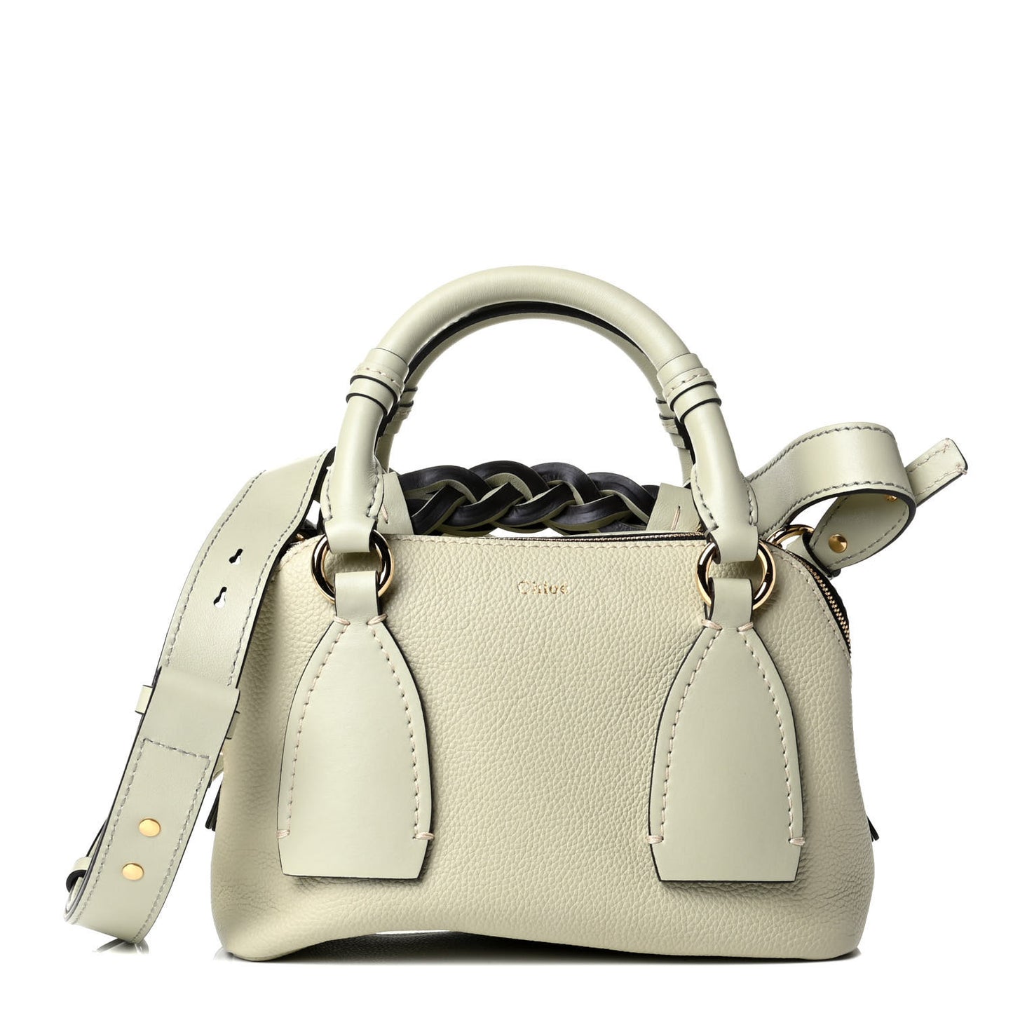 Calfskin Small Daria Light Eucalyptus