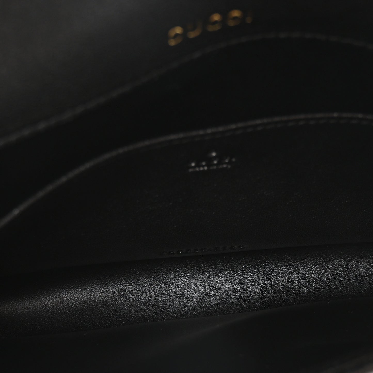 Sakai Be Green Calfskin Shearling Mini Horsebit 1955 Shoulder Bag Black