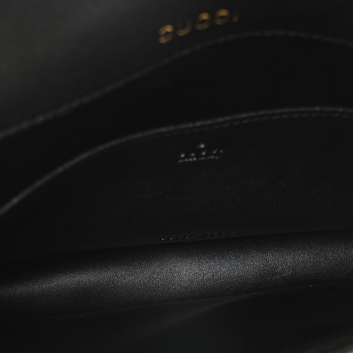 Gucci Sakai Be Green Calfskin Shearling Mini Horsebit 1955 Shoulder Bag Black 5 of 10