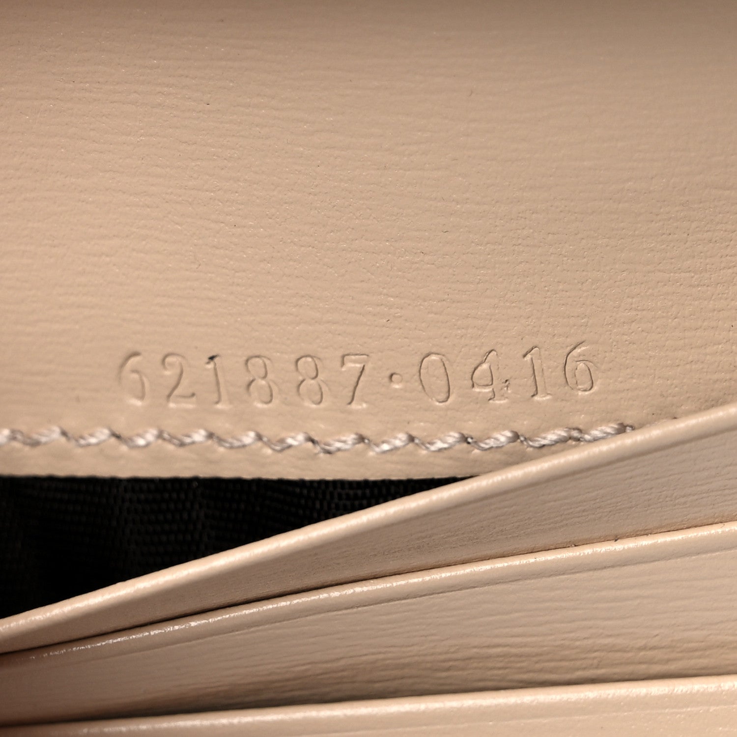 Gucci Boarded Plutone Calfskin Horsebit 1955 Card Case Wallet Bubble Tea 7 of 11